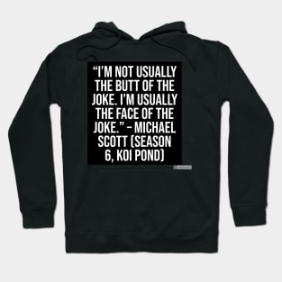 the office funny quote Hoodie